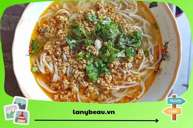 Bún tôm rạm Cô Mười