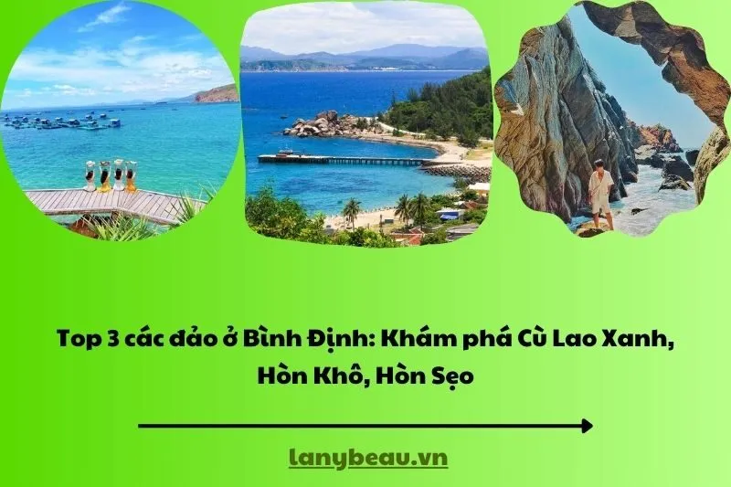Top 3 các đảo ở Bình Định: Khám phá Cù Lao Xanh, Hòn Khô, Hòn Sẹo