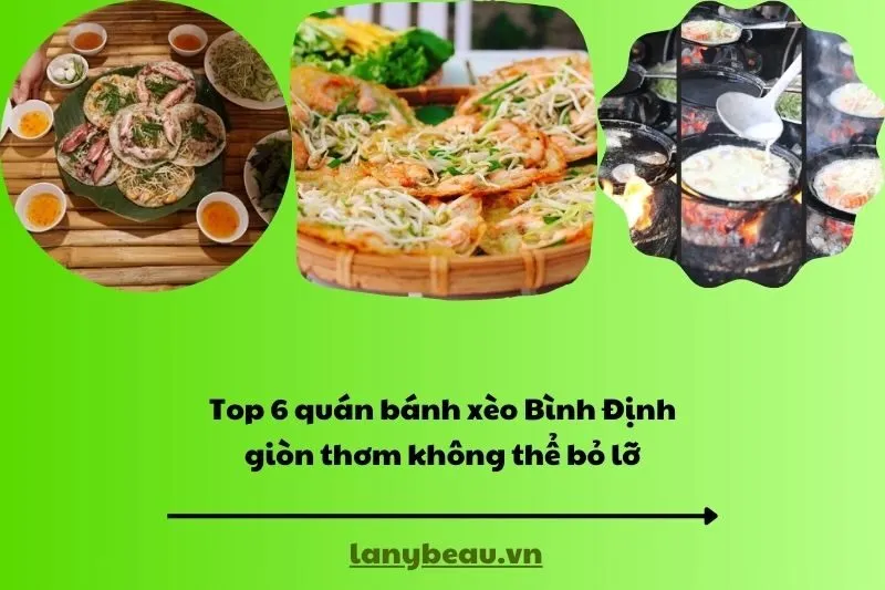 Top 6 quán bánh xèo Bình Định giòn thơm không thể bỏ lỡ