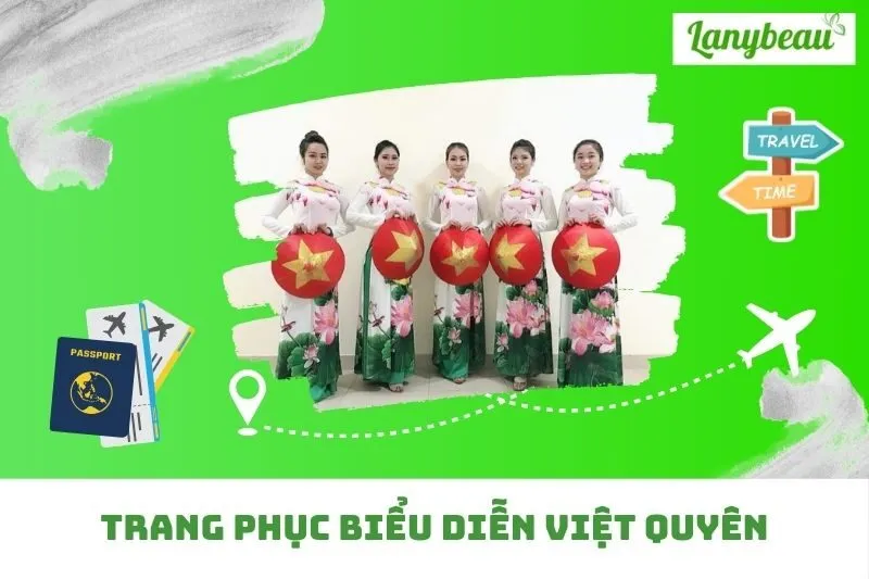 Trang phục biểu diễn Việt Quyên