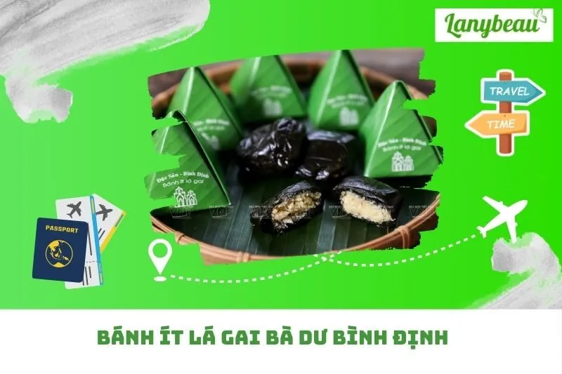 Bánh ít lá gai Bà Dư Bình Định