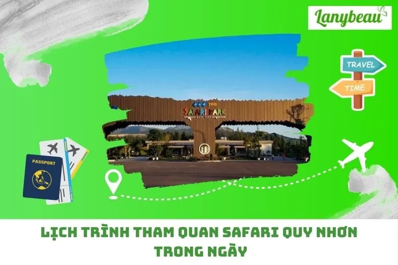 Lịch trình tham quan Safari Quy Nhơn trong ngày